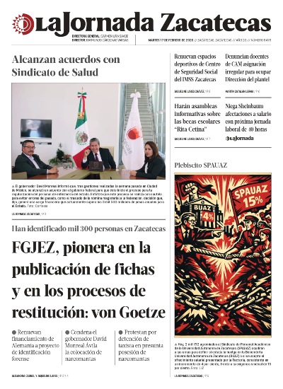 17 de Febrero de 2026 – FGJEZ, pionera en la publicación de fichas  y en los procesos de restitución: von Goetze