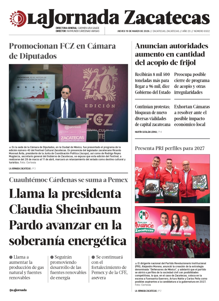 19 de Marzo de 2026 – Llama la presidenta Claudia Sheinbaum Pardo avanzar en la soberanía energética