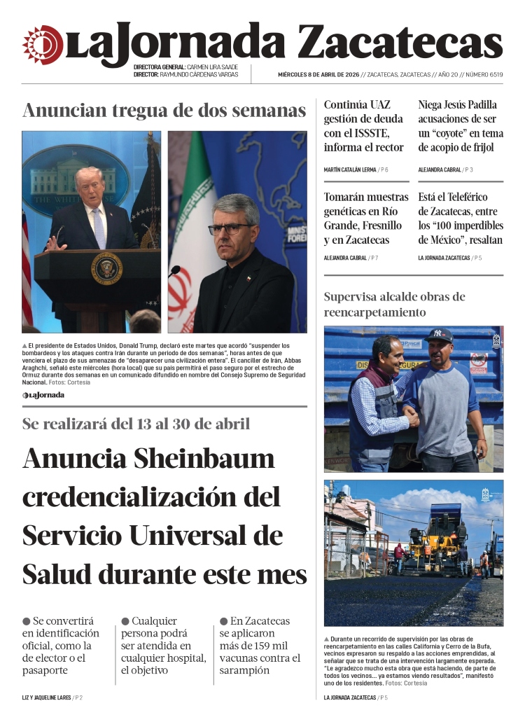 08 de Abril de 2026 – Anuncia Sheinbaum credencialización del Servicio Universal de Salud durante este mes