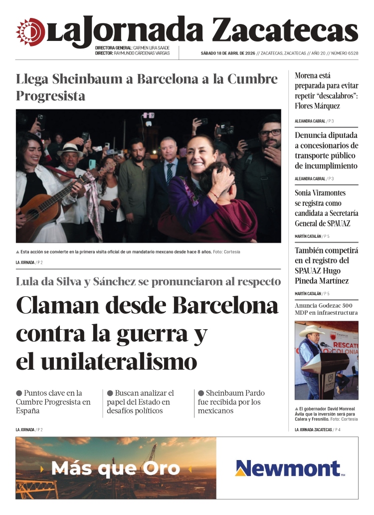 18 de Abril de 2026 – Claman desde Barcelona contra la guerra y el unilateralismo