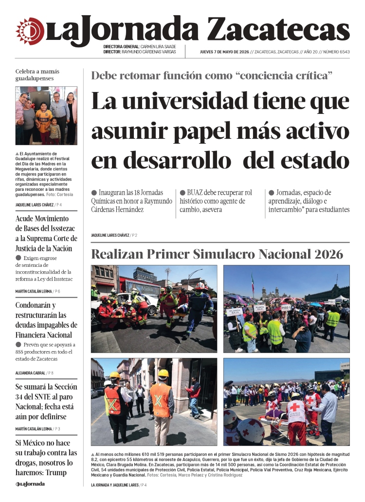 07 de Mayo de 2026 – La universidad tiene que asumir papel más activo en desarrollo del estado