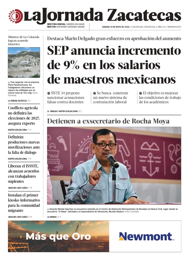 16 de Mayo de 2026 – SEP anuncia incremento de 9% en los salarios de maestros mexicanos