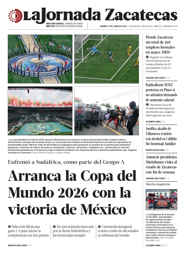 12 de Junio de 2026 – Arranca la Copa del Mundo 2026 con la victoria de México