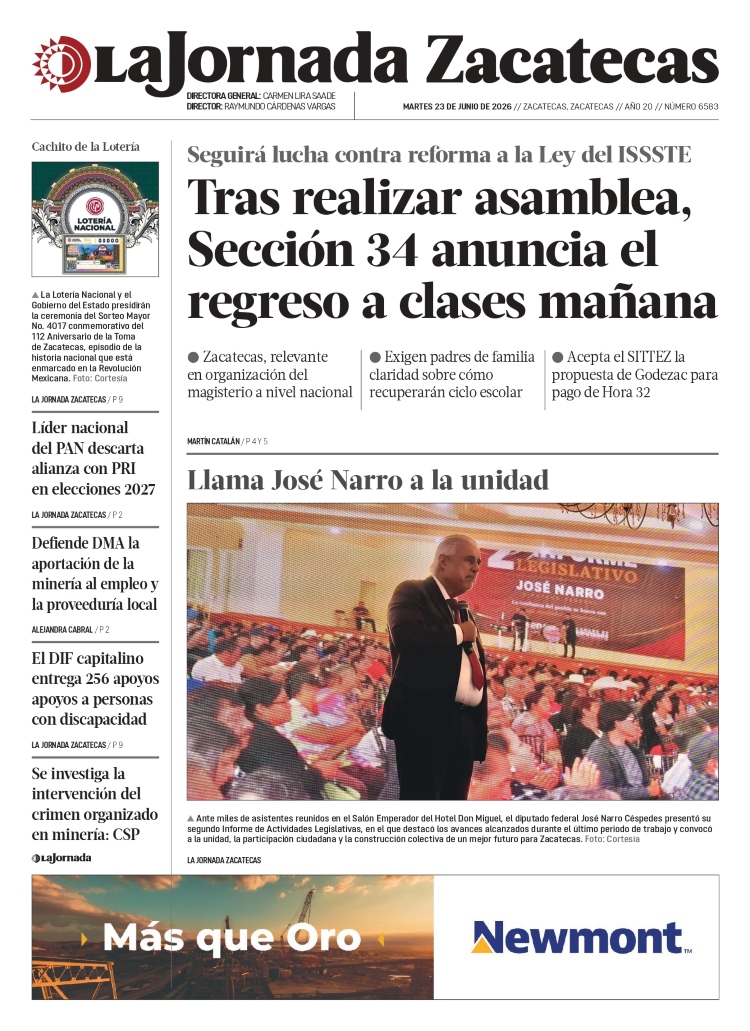 23 de Junio de 2026 – Tras realizar asamblea, Sección 34 anuncia el regreso a clases mañana
