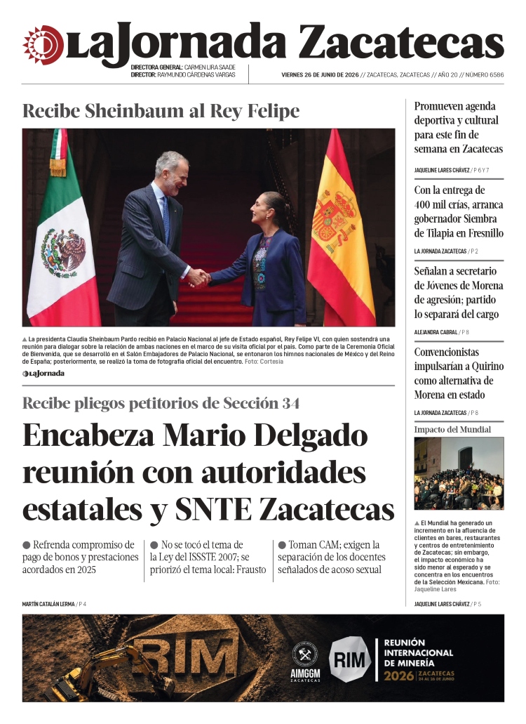 26 de Junio de 2026 – Encabeza Mario Delgado reunión con autoridades estatales y SNTE Zacatecas