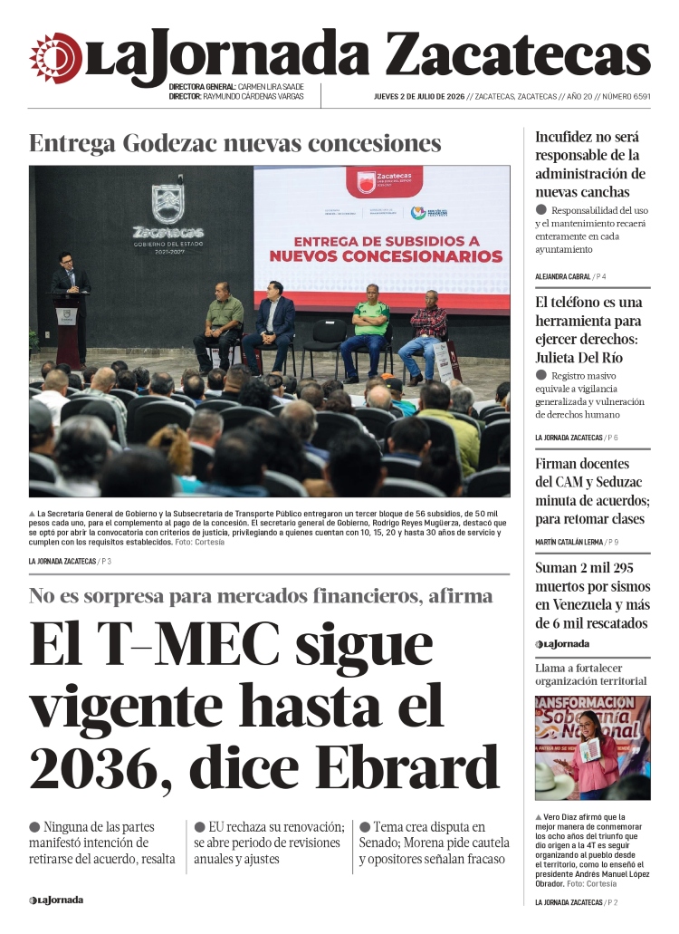 02 de Julio de 2026 – El T-MEC sigue vigente hasta el 2036, dice Ebrard