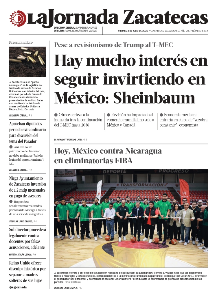 03 de Julio de 2026 – Hay mucho interés en seguir invirtiendo en México: Sheinbaum hasta 2036