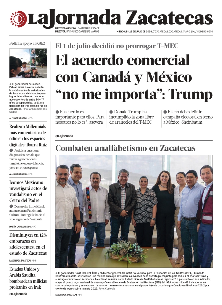 29 de Julio de 2026 – El acuerdo comercial con Canadá y México “no me importa”: Trump