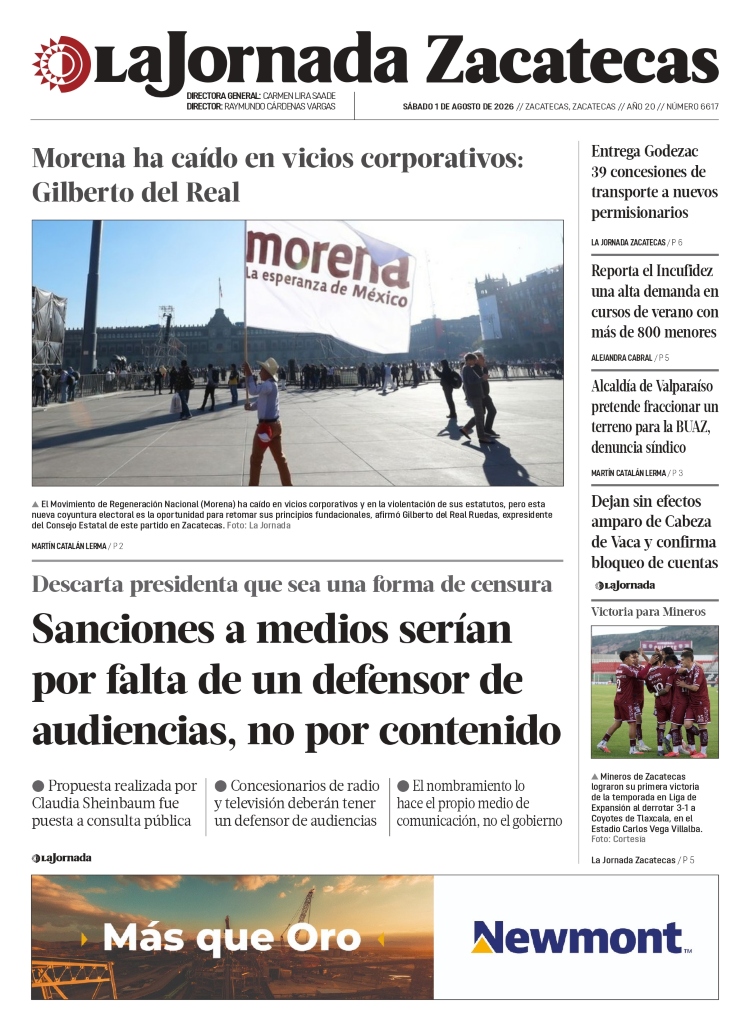 01 de Agosto de 2026 – Sanciones a medios serían por falta de un defensor de audiencias, no por contenido