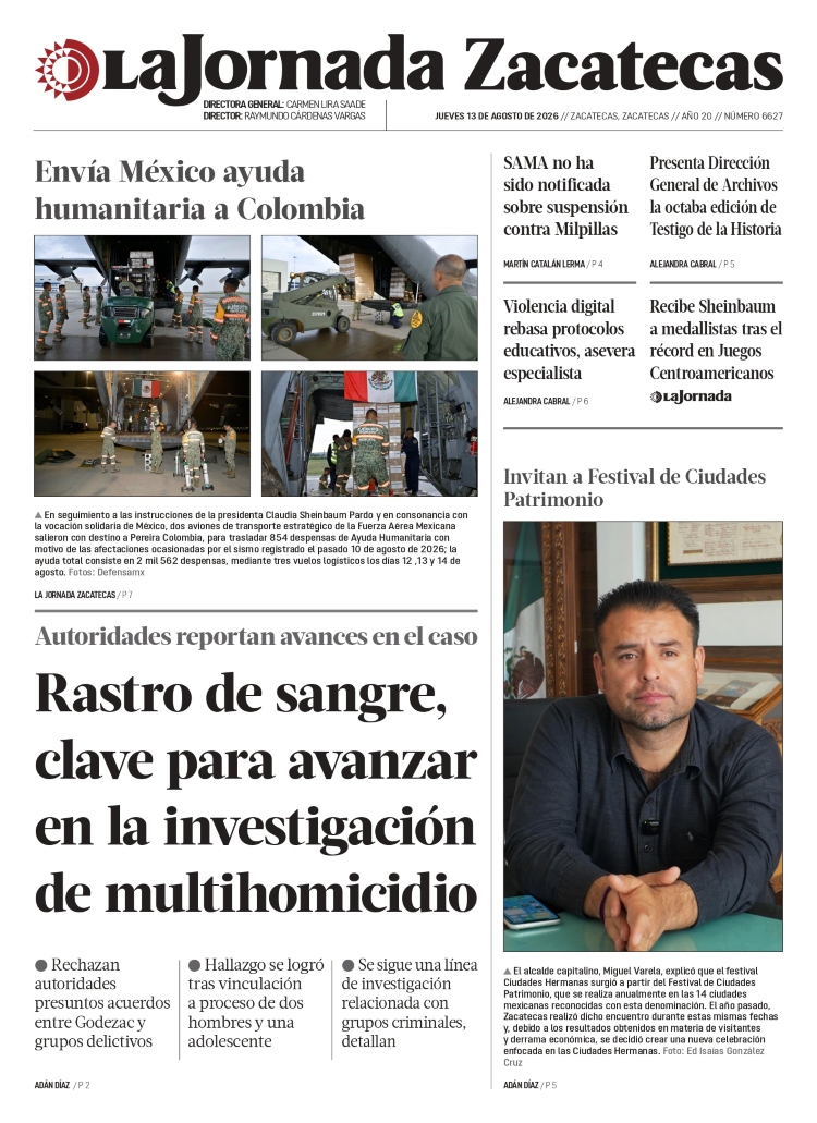 13 de Agosto de 2026 – Rastro de sangre, clave para avanzar en la investigación de multihomicidio