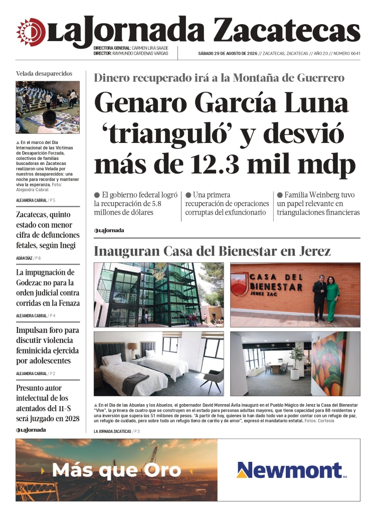 29 de Agosto de 2026 – Genaro García Luna ‘trianguló’ y desvió más de 12.3 mil mdp