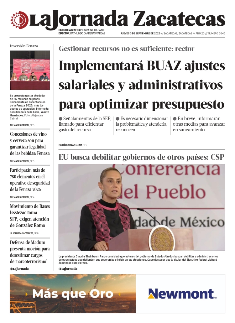 03 de Septiembre de 2026 – Implementará BUAZ ajustes salariales y administrativos para optimizar presupuesto