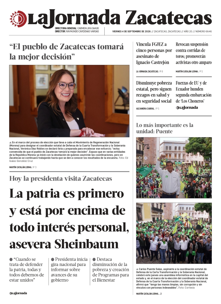 04 de Septiembre de 2026 – La patria es primero y está por encima de todo interés personal, asevera Sheinbaum